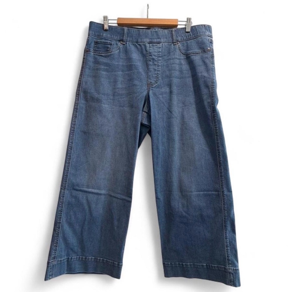 Gloria Vanderbilt Shape Effect High-Rise Wide Leg Crop Jeans